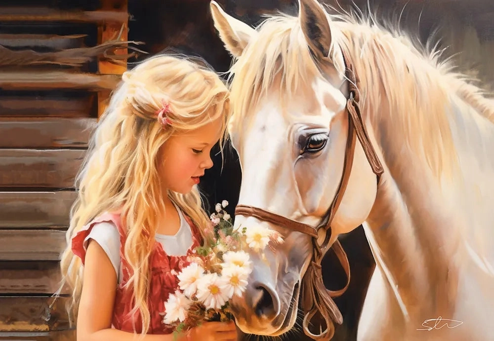 Castorland Puzzle My Friend Horse (1000 pcs)