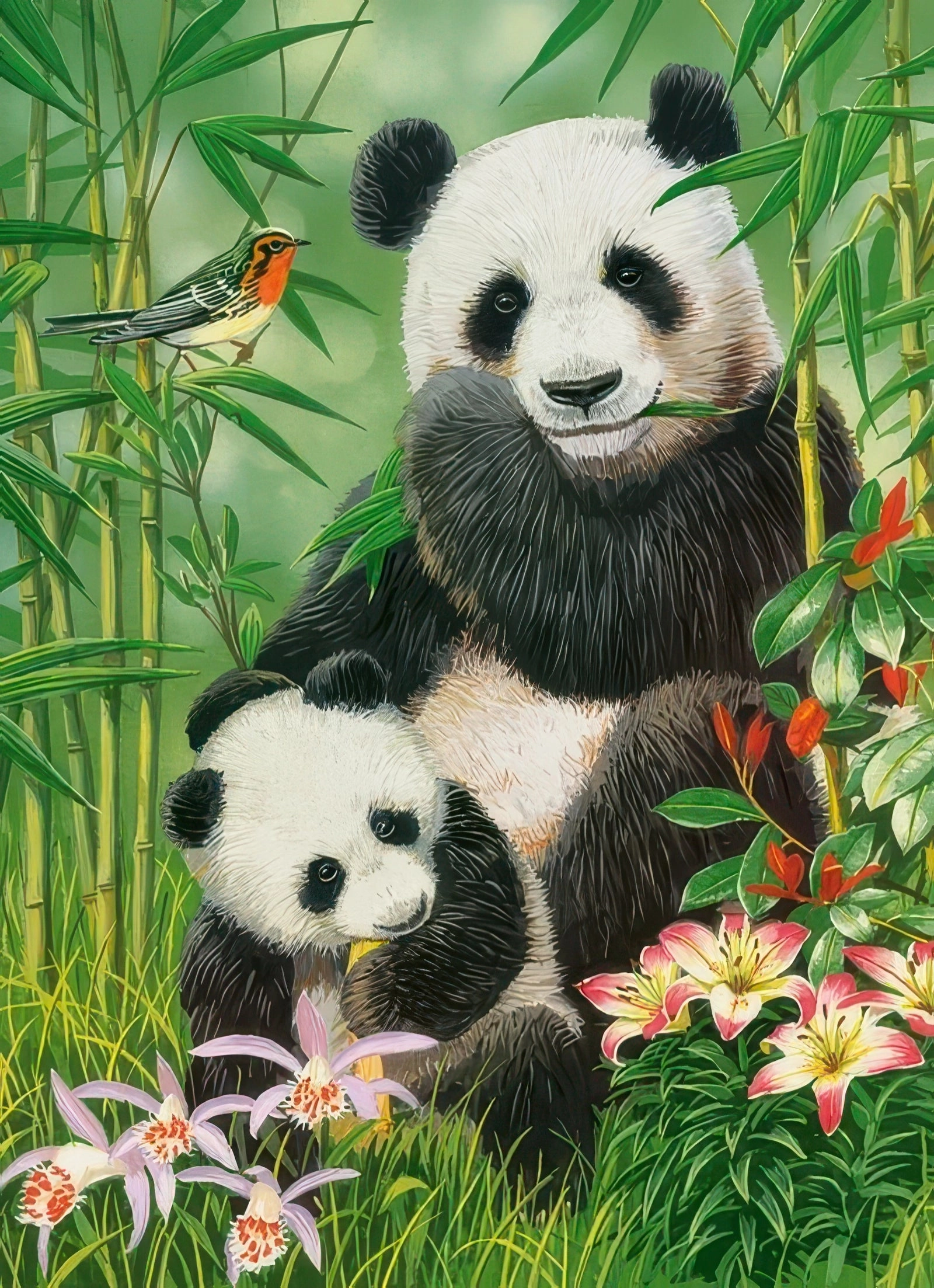 Castorland Puzzle Panda Brunch (300 pcs)