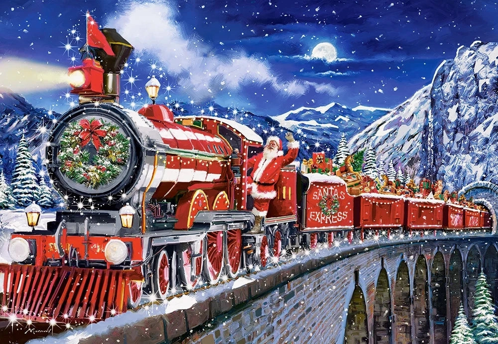 Castorland Puzzle Santa's Coming to Town (1000 pcs)