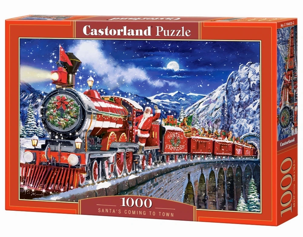 Castorland Puzzle Santa's Coming to Town (1000 pcs)