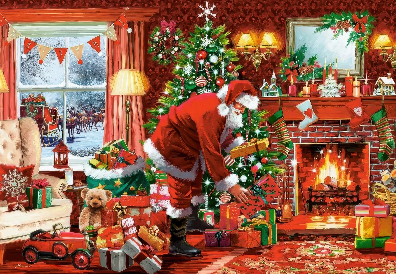 Castorland Puzzle Santa's Special Delivery (1500 pcs)