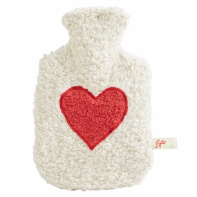 Child's Hot Water Bottle with Organic Cotton Cover