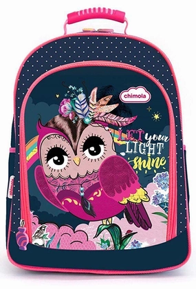 Chimola Owl Triple Adaptable Backpack 45cm
