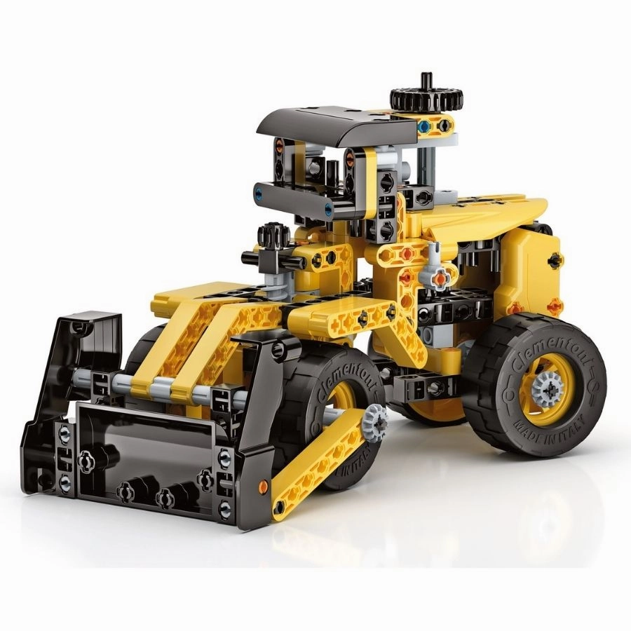 Clementoni - Mechanics Laboratory: Bulldozer Construction Kit