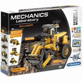 Clementoni - Mechanics Laboratory: Bulldozer Construction Kit