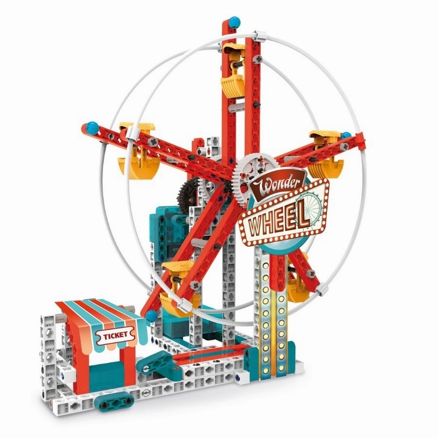 Clementoni - Mechanics Laboratory: Fun Theme Park