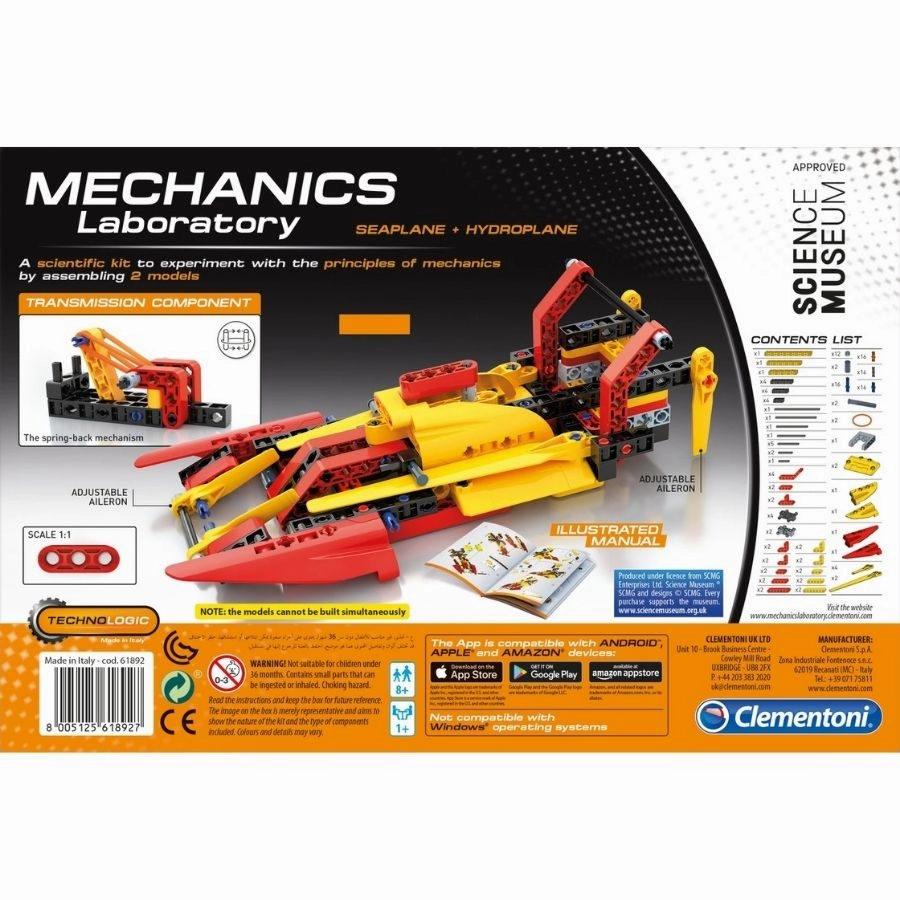 Clementoni - Mechanics Laboratory: Seaplane and Hydroplane