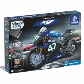 Clementoni - Science & Play Build Mechanics: Yamaha M1 VZR Motorbike