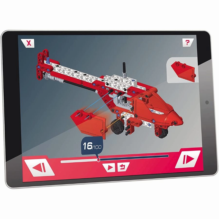 Clementoni - Science Museum Build Mechanics: Firefighting Helicopter