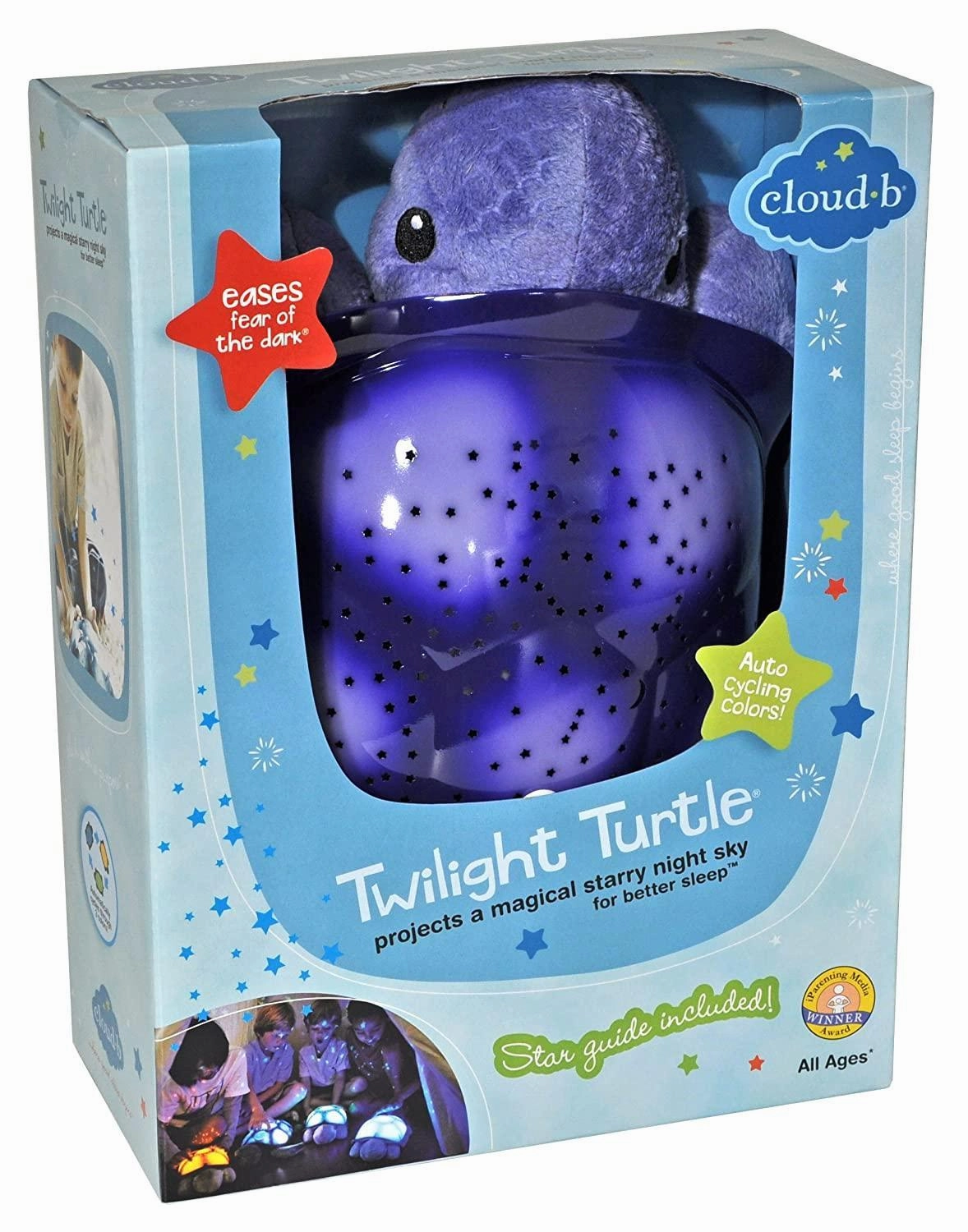 Cloud b Twilight Ocean Projector - Turtle Purple Night Light Soother