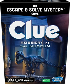 Clue Escape Robbery At The Museum Board Game