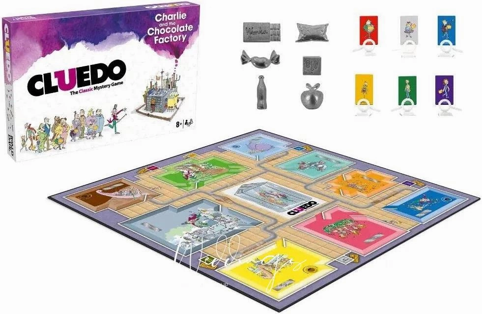 Cluedo Charlie and The Chocolate Factory Board Game