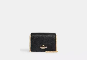 C.O.A.C.H Mini Wallet On A Chain