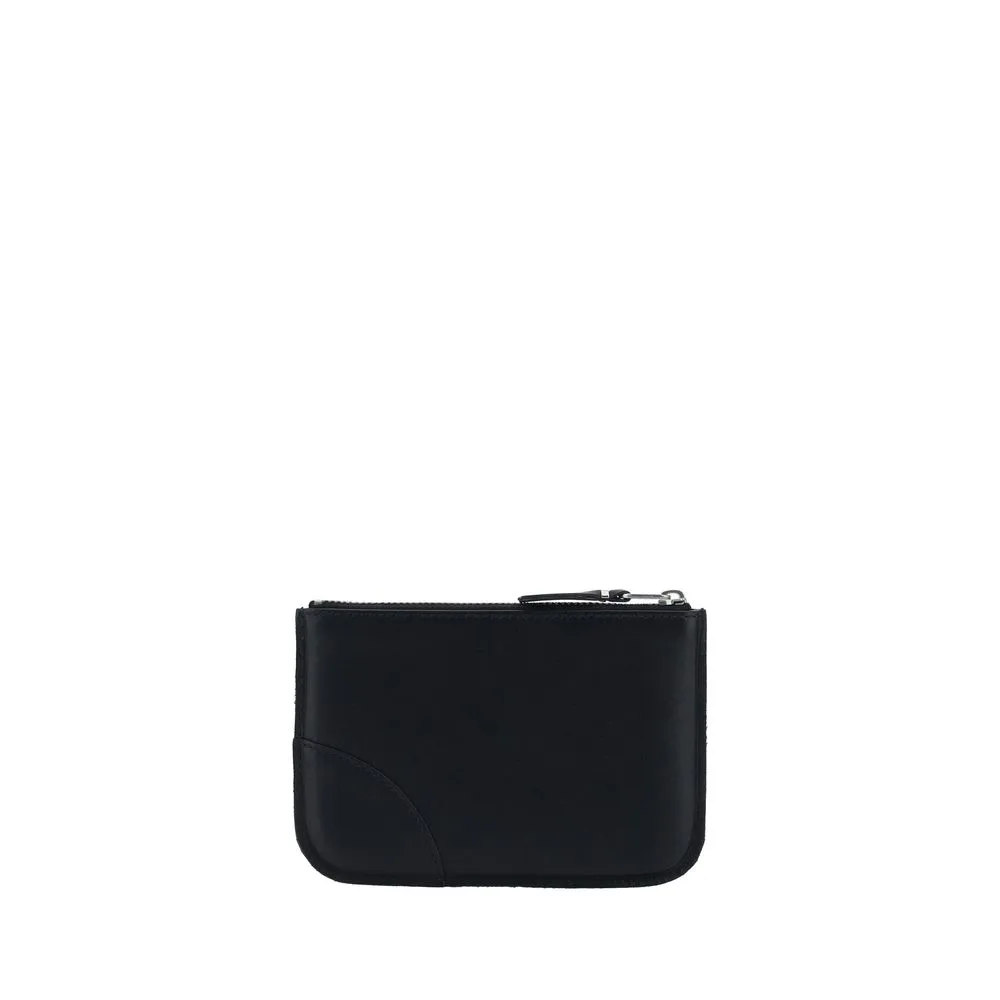 Comme Des Gar?ons Wallet Silver Eyelet Coin Purse