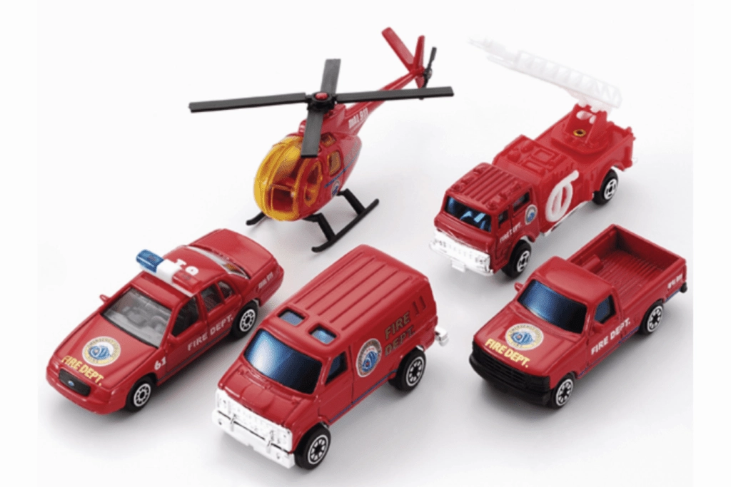 Community Vehicles - Fire Truck Set (5 Pieces)