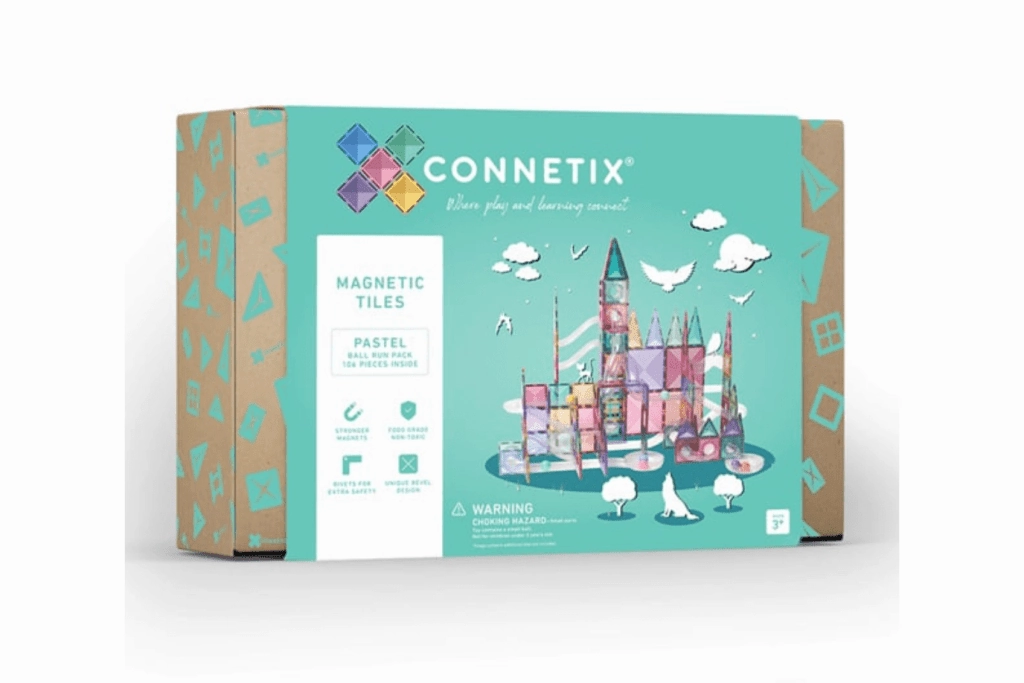 Connetix Tiles Pastel 106 Piece Ball Run