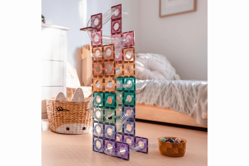 Connetix Tiles Pastel 106 Piece Ball Run