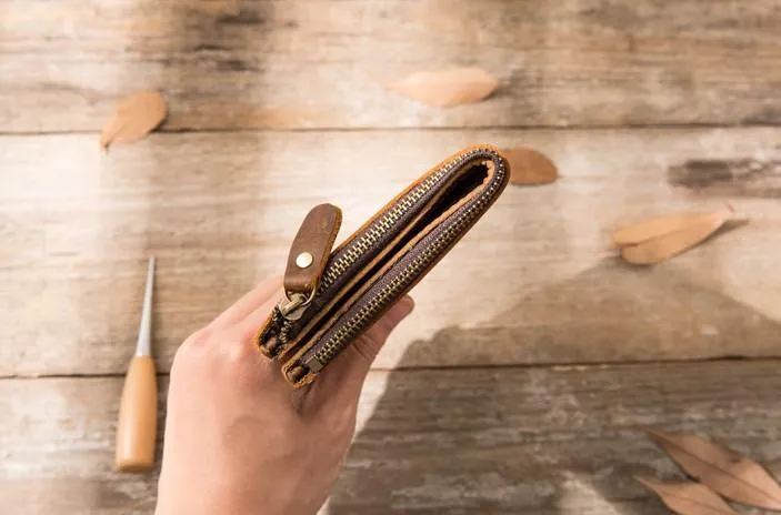 Cool Canvas Mens Small Wallets Bifold Vintage billfold Wallet for Men