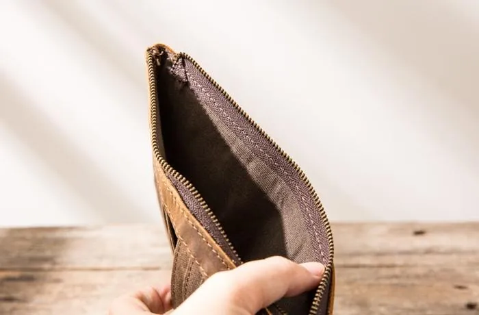 Cool Canvas Mens Small Wallets Bifold Vintage billfold Wallet for Men