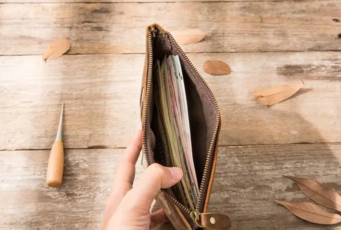 Cool Canvas Mens Small Wallets Bifold Vintage billfold Wallet for Men