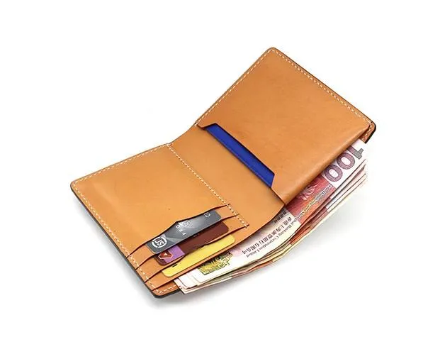 Cool Leather Mens Camouflage Small Wallet Front Pocket Wallet billfold Slim Wallet for Men