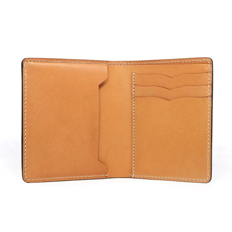 Cool Leather Mens Camouflage Small Wallet Front Pocket Wallet billfold Slim Wallet for Men