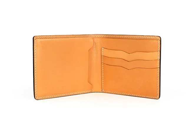 Cool Leather Mens Camouflage Small Wallet Front Pocket Wallet billfold Slim Wallet for Men