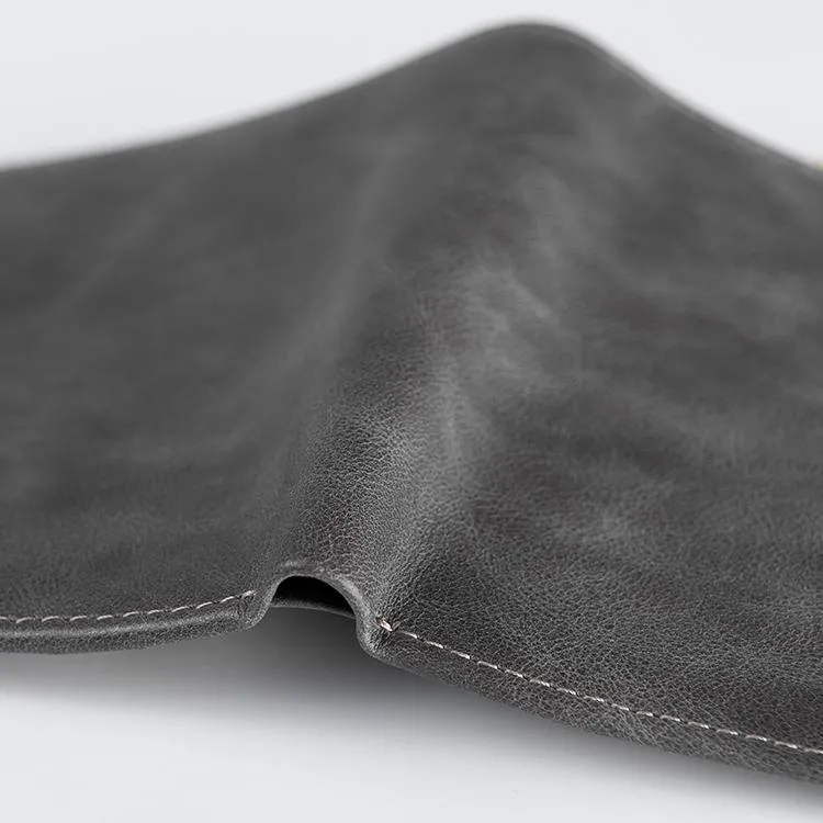 Cool Leather Mens Slim Small Leather Wallet Men billfold Bifold Wallets for Men