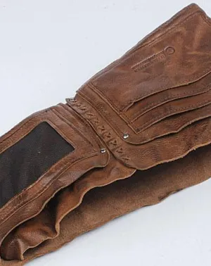 Cool Leather Mens Small Bifold Leather Wallet Men billfold Wallets for Men