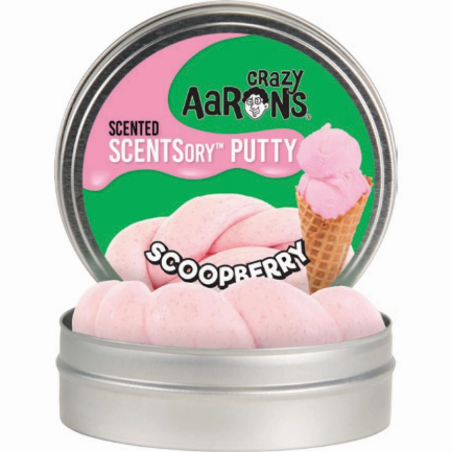 Crazy Aaron's Thinking Putty: Scented SCENTsory Putty: Scoopberry