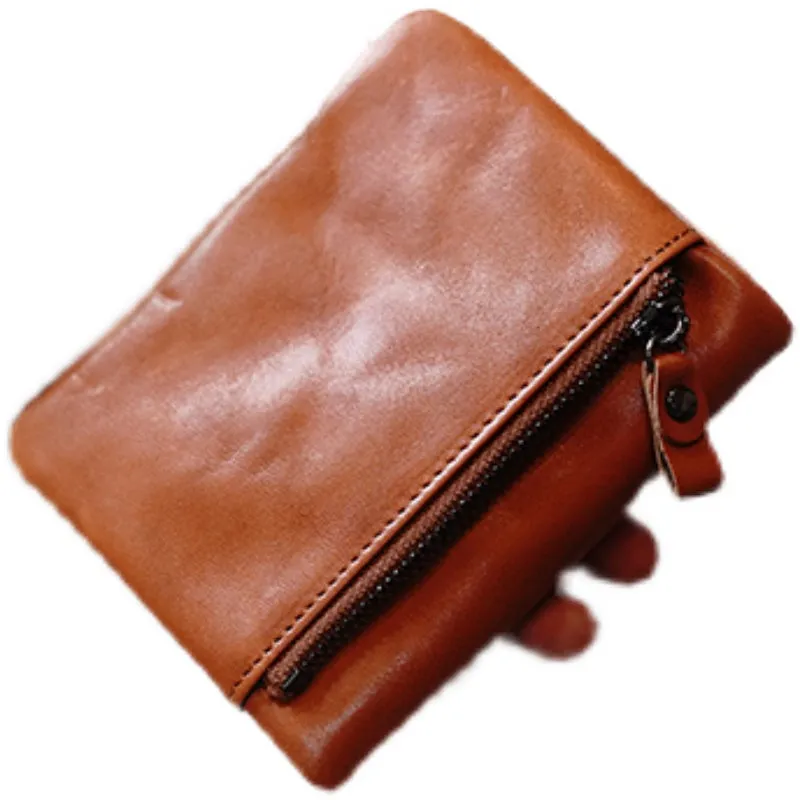Cute Black Leather Womens Billfold Wallet Classic Vertical Small Wallet For Women