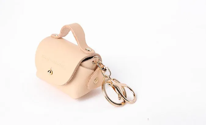 Cute Leather Black Womens Small Change Wallet Coin Holder Change Holder for Women