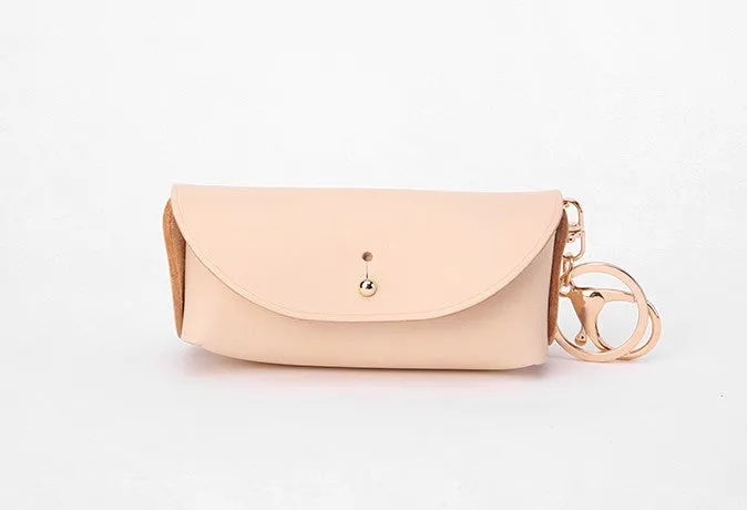 Cute Leather Womens Small Change Wallet Key Holder Coin Holder Change Holder for Women