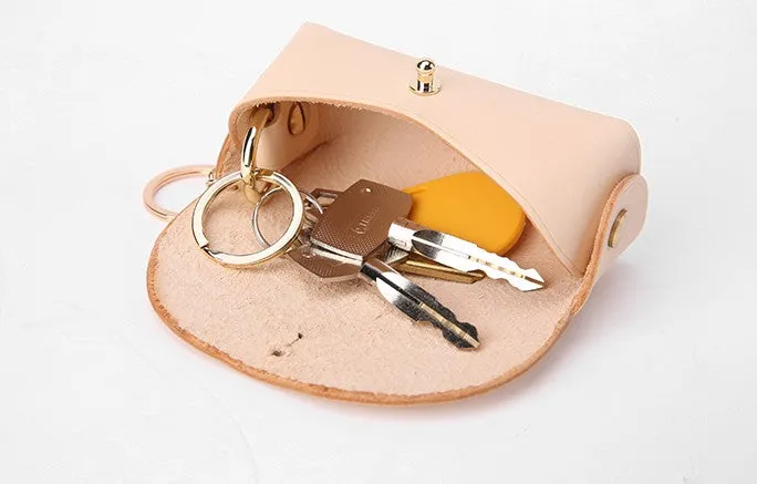 Cute Leather Womens Small Change Wallet Key Holder Coin Holder Change Holder for Women