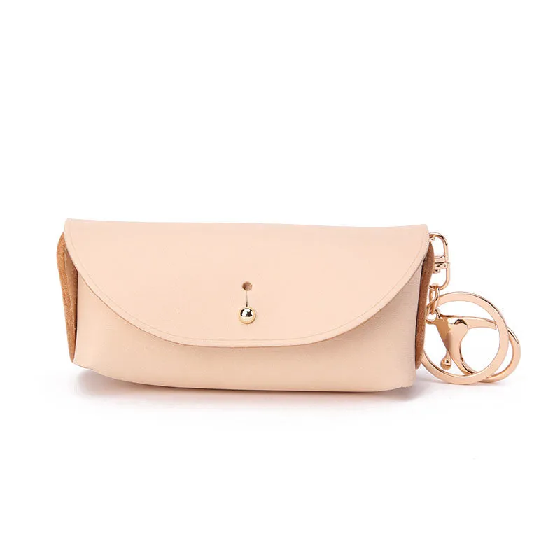 Cute Leather Womens Small Change Wallet Key Holder Coin Holder Change Holder for Women