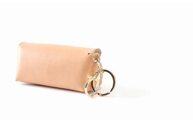 Cute Leather Womens Small Change Wallet Key Holder Coin Holder Change Holder for Women