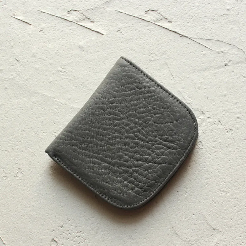 Cute LEATHER Womens Small Wallet Bifold Leather billfold Wallets FOR Women