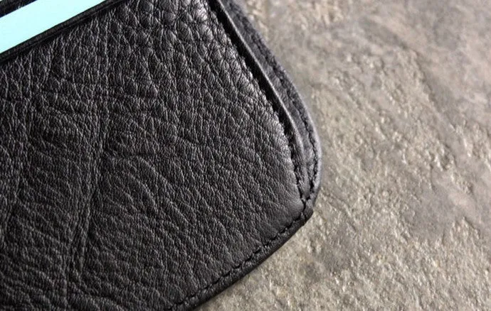 Cute LEATHER Womens Small Wallet Bifold Leather billfold Wallets FOR Women