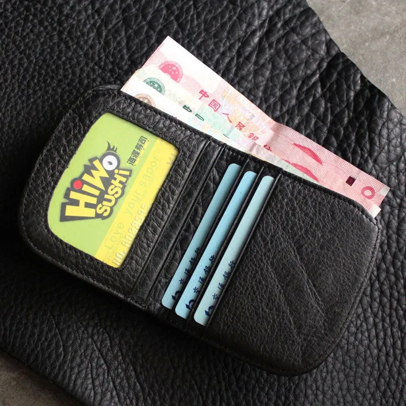 Cute LEATHER Womens Small Wallet Bifold Leather billfold Wallets FOR Women