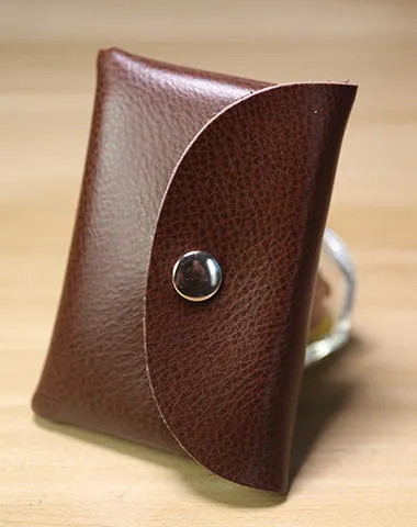 Cute Women Blue Leather Mini Coin Wallet Change Wallet For Women
