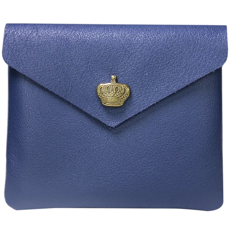 Cute Women Crown Red Leather Mini Billfold Wallet Coin Wallets Slim Change Wallets For Women