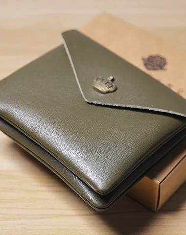 Cute Women Crown Red Leather Mini Billfold Wallet Coin Wallets Slim Change Wallets For Women