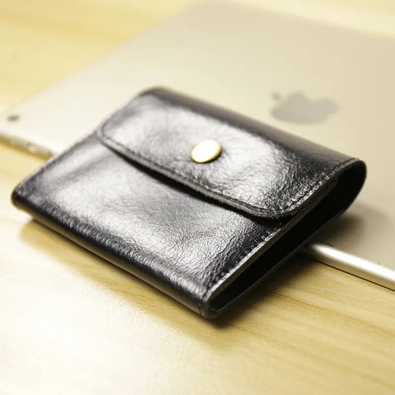 Cute Women Leather Mini Zip Coin Wallet Red Brown Change Wallets Slim Billfold Wallet For Women