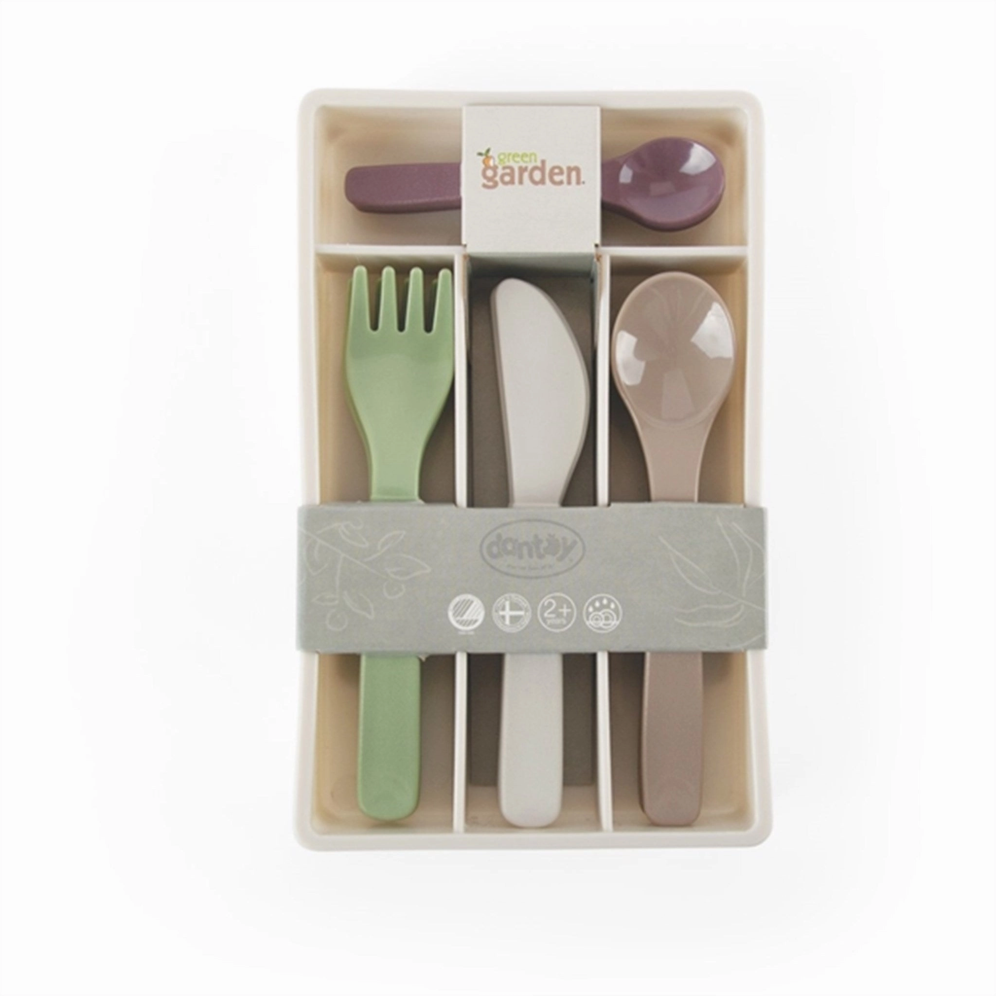 Dantoy Green Garden Cutlery Set