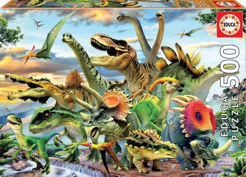 Dinosaurs 500 Puzzle