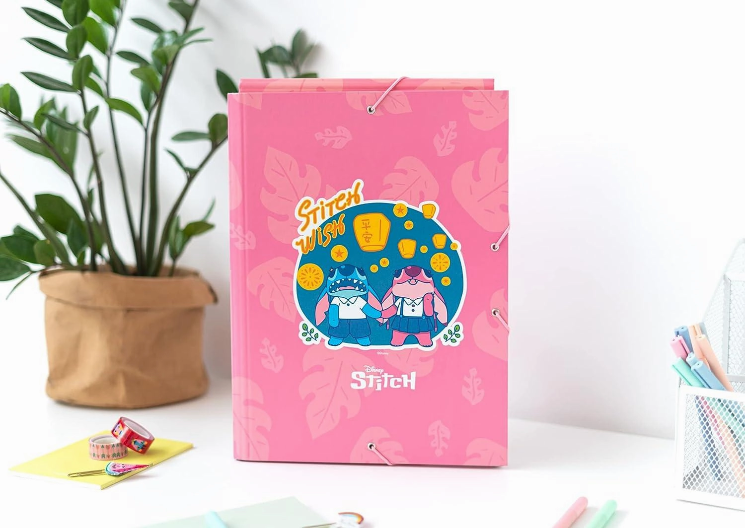 Disney Stitch Premium A4 File Folder