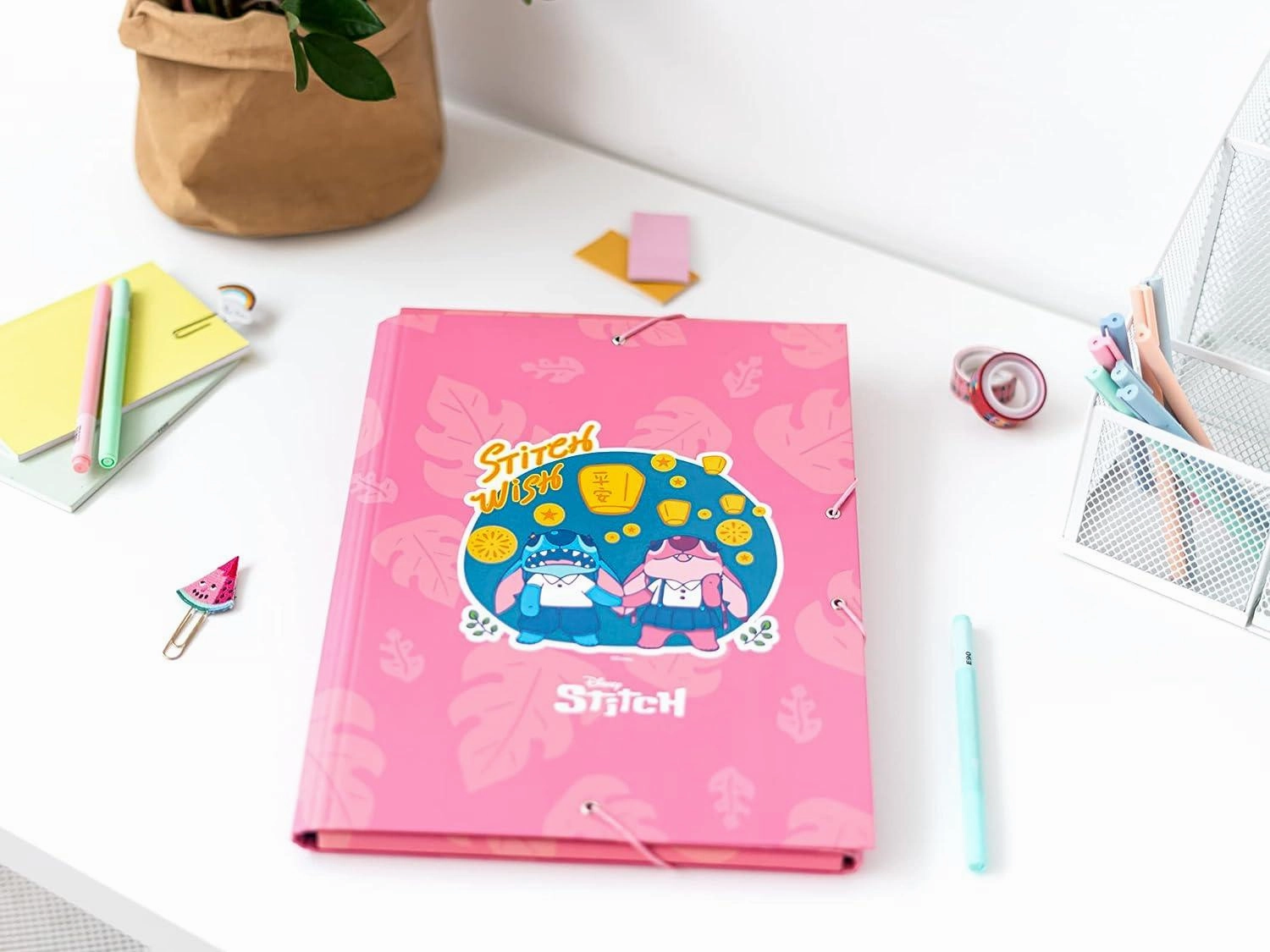 Disney Stitch Premium A4 File Folder