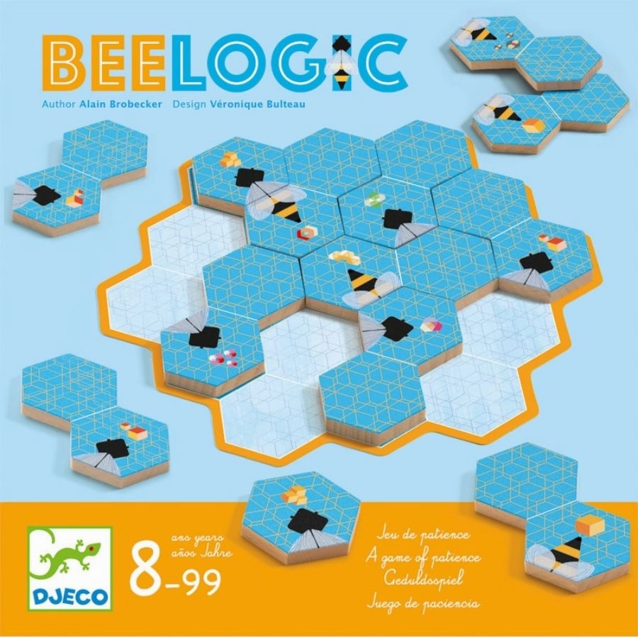 Djeco - Bee Logic Wooden Game