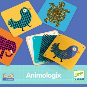 Djeco - Eduludo Animologix Game