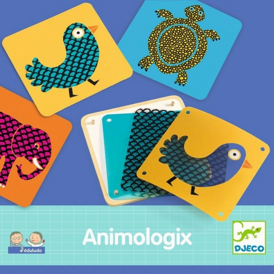 Djeco - Eduludo Animologix Game